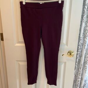 Maroon leggings